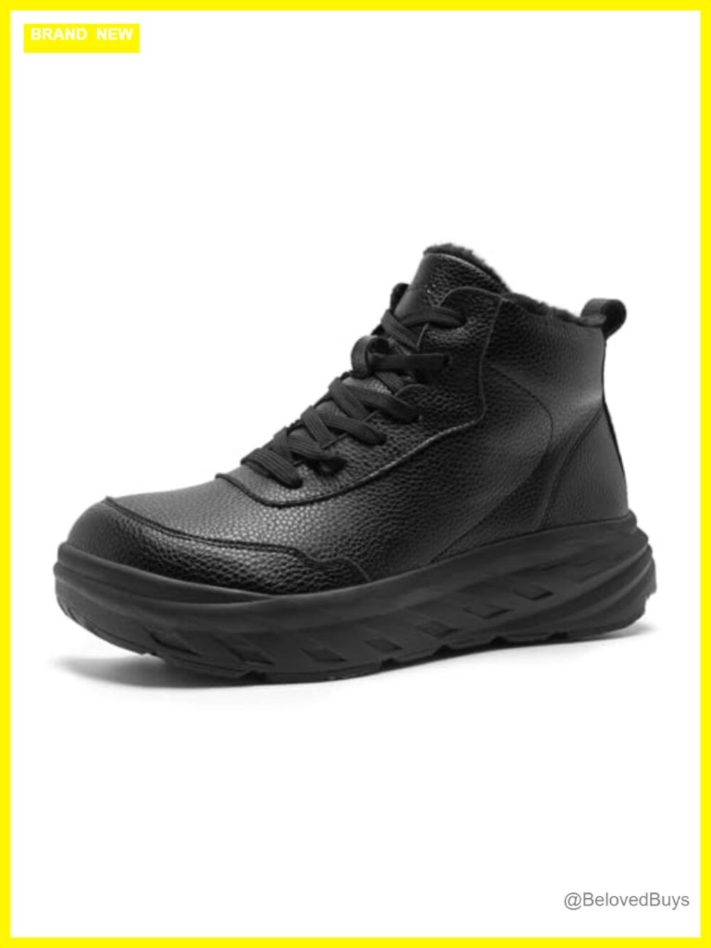 OrthoComfoot Women's Orthopedic Wide Toe Box Leather Winter Boots Plantar
